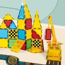 Magnetne kocke LELINO Build 50 kom