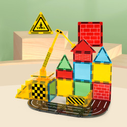 Magnetne kocke LELINO Build 50 kom