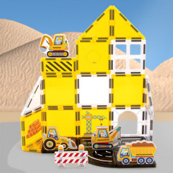 Magnetne kocke LELINO Fantasy Engineering 47 kom