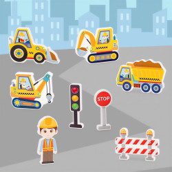 Magnetne kocke LELINO Fantasy Engineering 47 kom