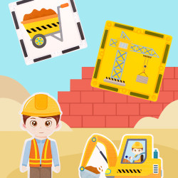 Magnetne kocke LELINO Fantasy Engineering 47 kom