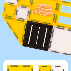 Magnetne kocke LELINO Fantasy Engineering 47 kom