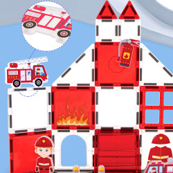 Magnetne kocke LELINO Fantasy Fire Control  48 kom