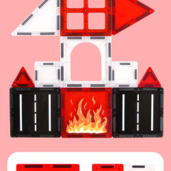 Magnetne kocke LELINO Fantasy Fire Control  48 kom