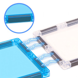 Magnetne kocke LELINO Fantasy Police 42 kom