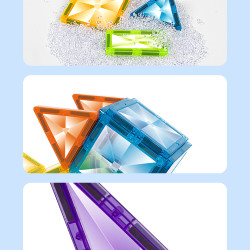 Magnetne kocke LELINO Diamond 95 kom