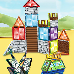 Magnetne kocke LELINO Diamond 95 kom