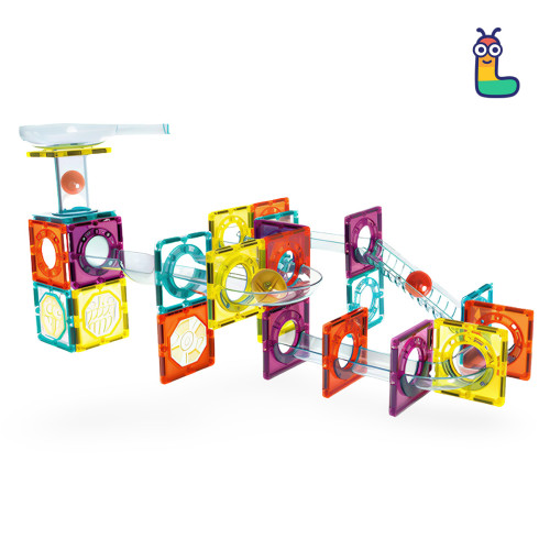 Magnetne kocke LELINO Roller 56 kom