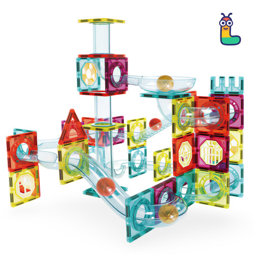 Magnetne kocke LELINO Roller 95 kom