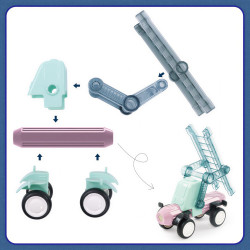 Magnetne kocke LELINO Sticks 28 kom