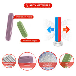 Magnetne kocke LELINO Sticks 28 kom