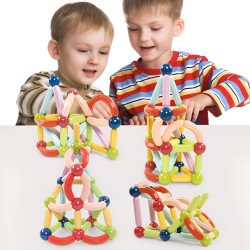 Magnetne kocke LELINO Sticks 32 kom